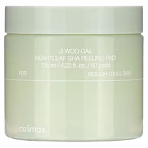 Almofadas Esfoliantes Celimax Ji Woo Gae Heartleaf Bha Peeling 60 Unidades