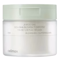 Almofadas Tônicas Celimax Ji Woo Gae Cica Bha Blemish 60 Unidades