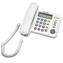 Aparelho de Telefone Panasonic KX-TS580 Bina / Com Fio