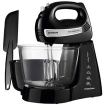 Batedeira Mondial Bella Massa Inox Premium B-23 NP 220V