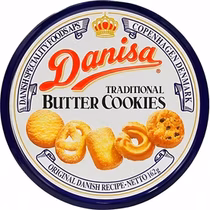 Biscoito Danisa Tradicional Butter Cookies 162G