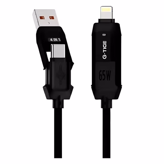 Cabo 4 Em 1 G-Tide Vida Colorida PC155-3 - 1.5 Metros
