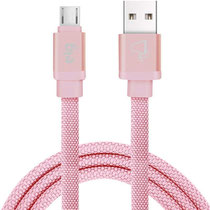 Cable Micro USB Elg CNV510PK - 1 Metro / Tela Canvas / 12W / 2.1A