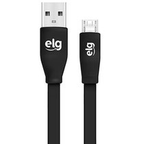 Cable Micro USB Elg EC510PT - 1.25 Metros / Inyectado en PVC / 12W / 2.1A