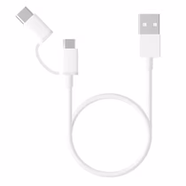 Cable Micro USB/USB-C Xiaomi SJX02ZM - 1 Metro