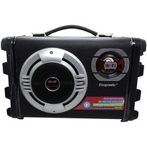 Caixa de Som Ecopower EP-2220 SD / USB / Bluetooth / Karaokê