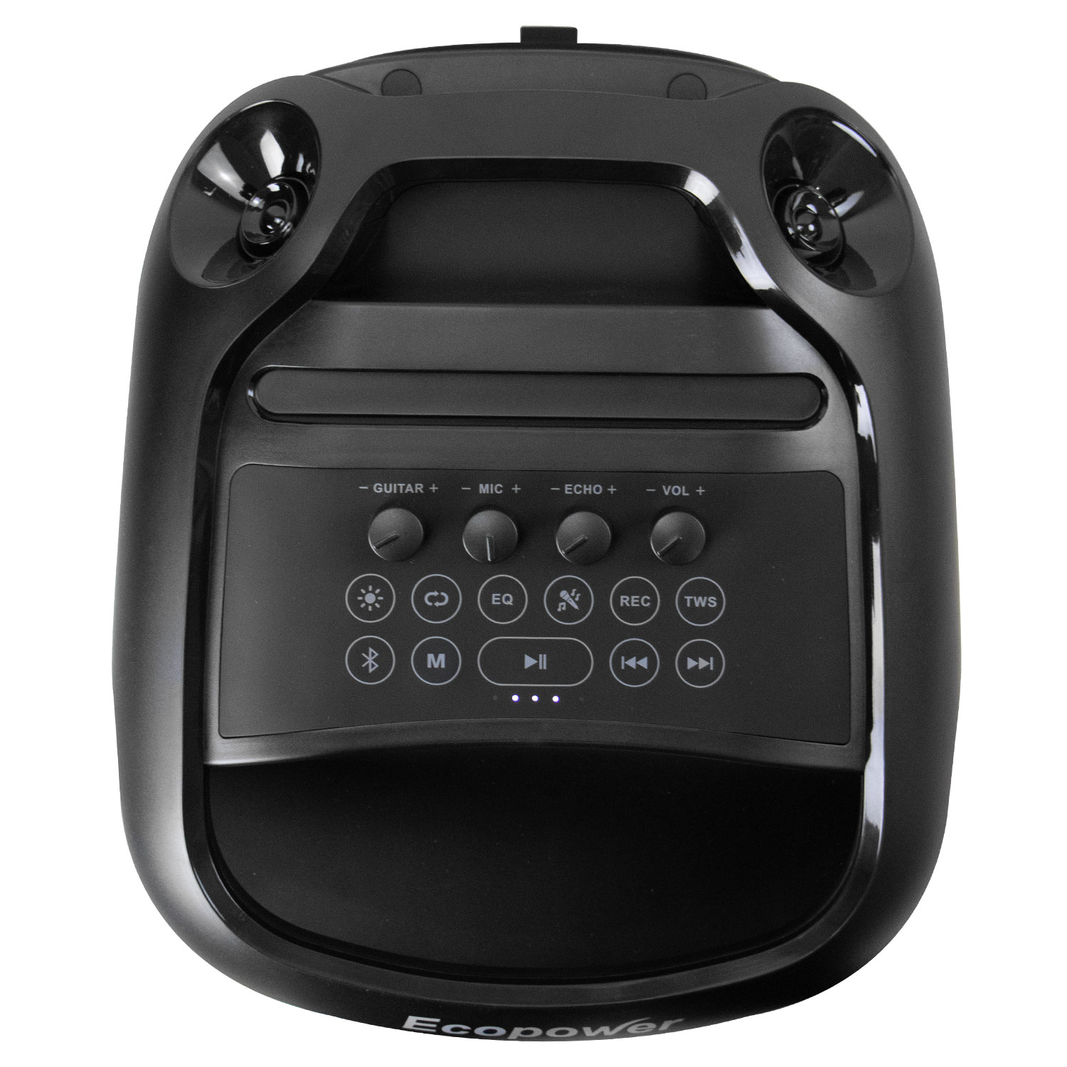 Caixa de Som Ecopower EP-S122 SD / USB / Bluetooth / Karaokê foto 2
