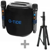 Caixa de Som G-Tide ThunderBass SD / USB / Bluetooth / Karaokê