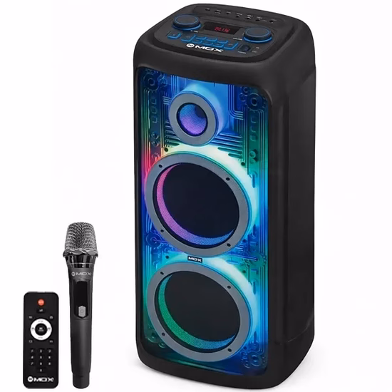 Caixa de Som Mox MO-D1010 SD / USB / Bluetooth / Karaokê