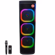 Caixa de Som Mox MO-T1221 SD / USB / Bluetooth / Karaokê
