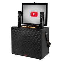 Caixa de Som Ninja NJ-2A2 SD / USB / Bluetooth / Karaokê