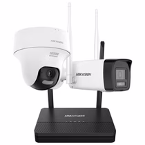 Câmera de Monitoramento & DVR Hikvision NKS422W02H 4 Canais