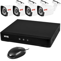 Câmera de Monitoramento & DVR HYE HYE-AH4404T 8 Canais