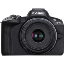 Câmera Digital Canon EOS R50 24.2MP 3.0" Lente RF-S 18-45MM IS STM