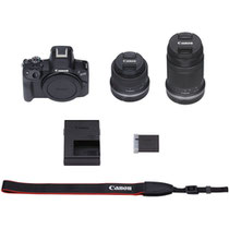 Câmera Digital Canon EOS R50 24.2MP 3.0" Lente RF-S 18-45MM IS STM + Lente RF-S 55-210MM IS STM foto 3