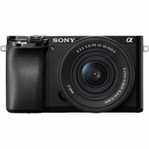 Câmera Digital Sony A6100 24.2MP 3.0" Lente E PZ 16-50MM OSS II