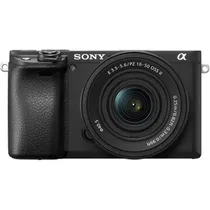 Câmera Digital Sony Aplha A6400 24.2MP 3.0" Lente E PZ 16-50MM OSS II
