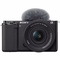 Câmera Digital Sony ZV-E10 24.2MP 3.0" Lente 16-50MM OSS II