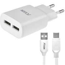 Cargador Keen KC-01 Bivolt - Cable USB-C