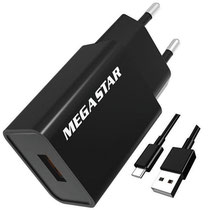 Carregador Mega Star CH400 Bivolt