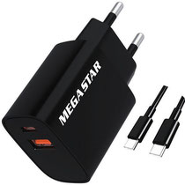 Carregador Mega Star CH500 Bivolt