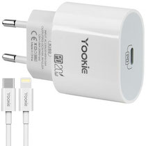 Carregador Yookie KI60 Bivolt - Cabo Lightning