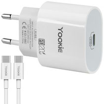 Cargador Yookie KI60 Bivolt - Cable USB-C