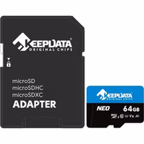 Cartão de Memória Keepdata Neo Micro SDXC 64GB 95MB/s