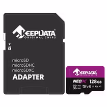 Cartão de Memória Keepdata Neox Micro SDXC 128GB 95MB/s