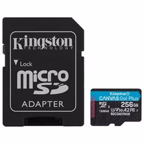 Tarjeta de Memoria Kingston Canvas Go! Plus Micro SDXC 256GB 200MB/s