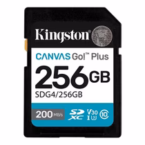 Tarjeta de Memoria Kingston Canvas Go! Plus SDXC 256GB 200MB/s