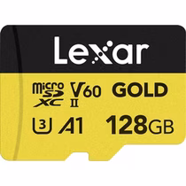 Tarjeta de Memoria Lexar Gold Micro SDXC 128GB 280MB/s