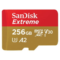 Cartão de Memória Sandisk Extreme Micro SDXC 256GB 190MB/s