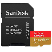 Tarjeta de Memoria Sandisk Extreme Micro SDXC 64GB 160MB/s foto 1