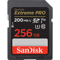 Cartão de Memória Sandisk Extreme Pro SDXC 256GB Classe 10 200MB/s
