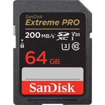 Cartão de Memória Sandisk Extreme Pro SDXC 64GB Classe 10 200MB/s