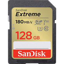 Cartão de Memória Sandisk Extreme SDXC 128GB Classe 10 180MB/s