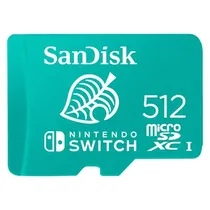Cartão de Memória Sandisk Micro SDXC 512GB para Nintendo Switch foto 1