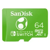 Tarjeta de Memoria Sandisk Micro SDXC 64GB para Nintendo Switch