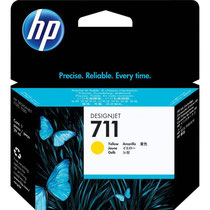 Cartucho de Tinta HP 711 CZ132A Amarelo