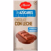 Chocolate Mazzei Sem Açúcar Ao Leite 75G