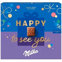 Chocolate Milka Pralines Happy To See You 110G