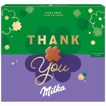 Chocolate Milka Pralines Thank You 110G