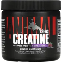 Creatina Universal Animal Grape Flavor 120 Comprimidos