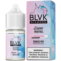 Essência para Vaper BLVK Diamond Salt Cherry Menthol 30ML