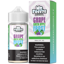 Essência para Vaper MR. Freeze Menthol Grape Green Apple Frost 100ML