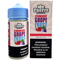 Essência para Vaper MR. Freeze Menthol Strawberry Grape Frost 100ML