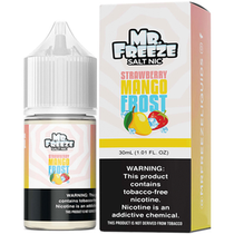 Essência para Vaper MR. Freeze Salt Strawberry Mango Frost 30ML