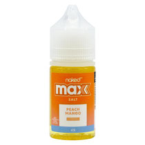 Essência para Vaper Naked Max Salt Peach Mango Ice 30ML