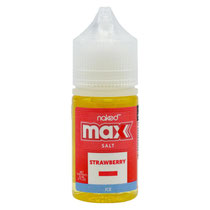 Essência para Vaper Naked Max Salt Strawberry Ice 30ML